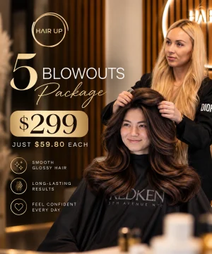 HairUp Salon - Blowout package