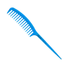 Janeke Fashion Comb Fluo Pink Janeke-Fashion Comb-Fluo Blue