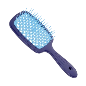 Janeke Superbrush Navy with Baby Blue Pins Janeke-Superbrush-Navy with Baby Blue Pins