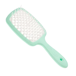 Janeke Superbrush Pastel Turquoise with White Pins Janeke-Superbrush Turquiose with White Pins