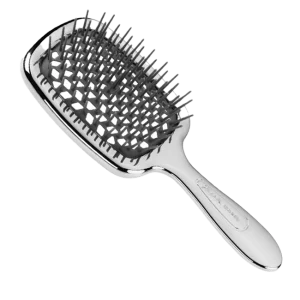 Janeke Superbrush Small Chrome Janeke-Superbrush - Chrome small